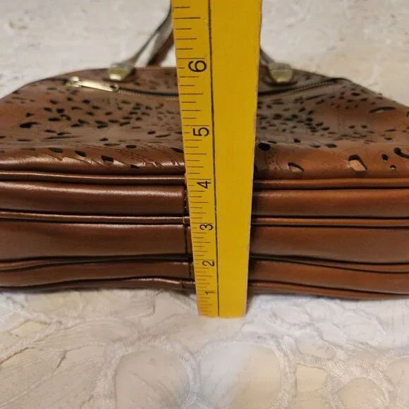 Patricia Nash Rovina Laser Lace Leather Purse Bag-Florence NWT Msrp. $299.95 - Picture 11 of 16